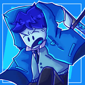 Avatar Roblox Orbitor în Acțiune — Roblox Fundal