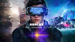 Tapet cool și de calitate HD cu avatar Roblox din Ready Player One.
