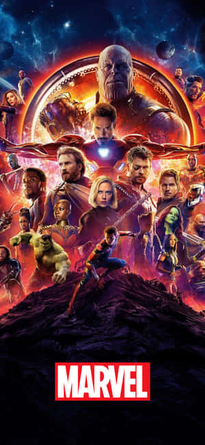 Fundal Marvel iPhone XS — Honor X70 Refresh Fundal