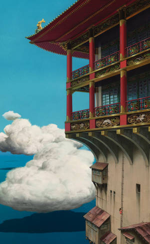 Fond de ecran Studio Ghibli Baia Yubaba Spirited Away — Galaxy Tab S10 Ultra Fundal