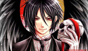 Băiat anime Sebastian în Black Butler wallpaper