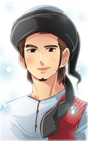 Băiat Islamic Anime Charmant — RedMagic Astra Fundal