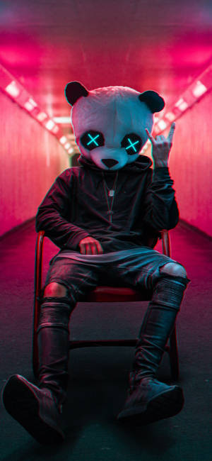 Fundal Băiat Panda iPhone 11 Pro Max — iPhone 11 Pro Max Fundal