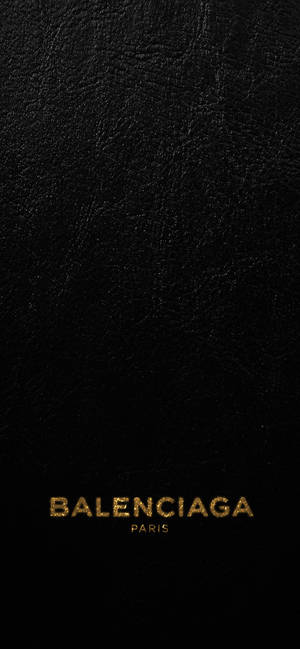 Balenciaga gold and black wallpaper — iPhone 14 Pro Max Fundal