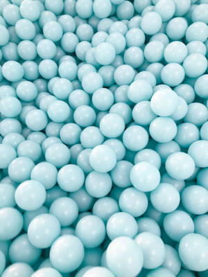 Tapet balonuri albastru deschis — Curat Fundal