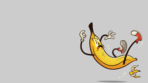 Fond de ecran Banană Alunecând Desen Anim — Chromebook Fundal