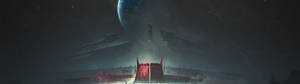 Banner Destiny 2 Shadowkeep wallpaper — 3840x1080 Fundal