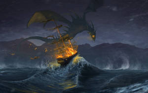 Barca în Flăcări și Dragon Japonez PC