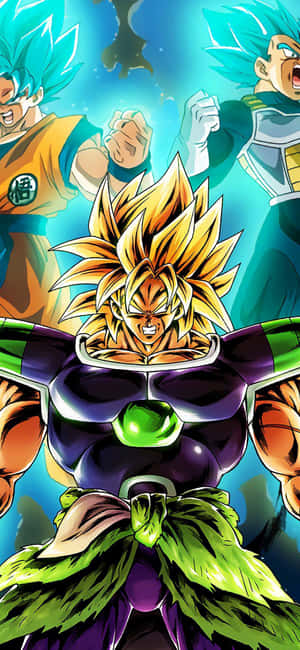 "Bătălie Epică: Goku și Vegeta" — iPhone Air Fundal