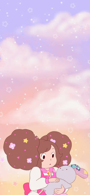 bee and puppycat — Galaxy A17 Fundal