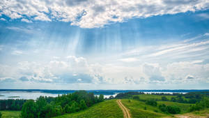 Belarus cer senin wallpaper — Cer senin Fundal