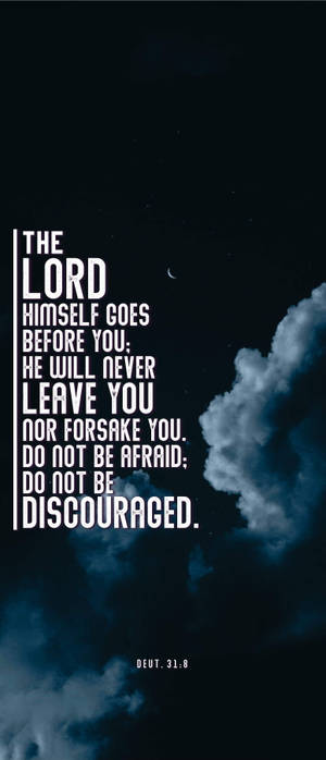 Biblical Courage Black — Galaxy Z Flip Fundal