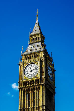 Big Ben Focalizat — Huawei MatePad Fundal