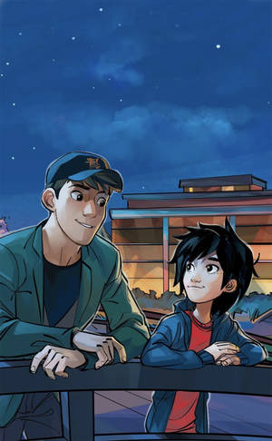 Big Hero 6 Brotherly Talk Wallpaper — Redmi Pad Fundal