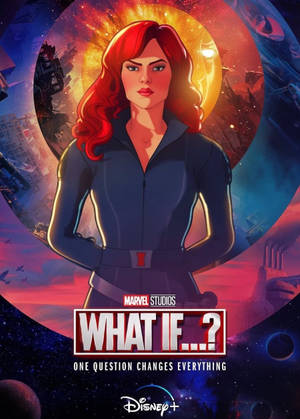 Fond de ecran Black Widow Marvel What If — IQOO Pad Fundal