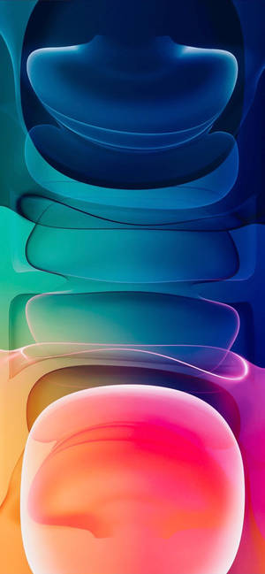 Fond de ecran blob colorat iPhone 12 — iPhone 12 Fundal