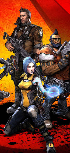 Borderlands Iphone — Galaxy A57 Fundal