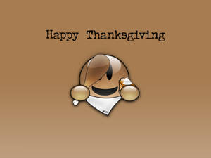 Brioshă Maro Drăguță de Ziua Recunosținței — Thanksgiving drăgut Fundal
