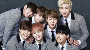 BTS drăguț în uniforme școlar — Bts drăguț Fundal