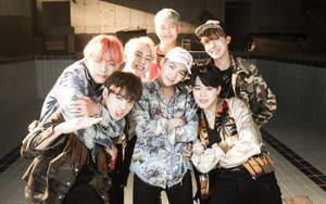 Fotografie de grup BTS în videoclipul Fire — Bts grup foto GIF Fundal