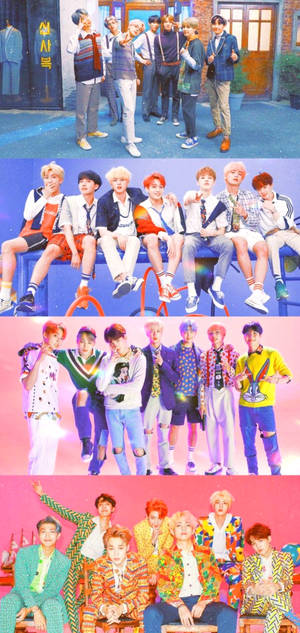 BTS Lockscreen Group Images — iPhone 15 Pro Fundal