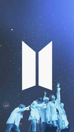 BTS Spring Day Concert Live — Logo bts GIF Fundal
