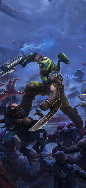 Doom Eternal Iphone — Redmi Note 15 Pro Fundal