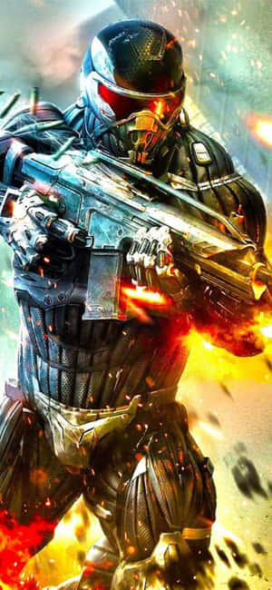 Fond iPhone X Crysis 3 — Honor Magic8 Lite Fundal