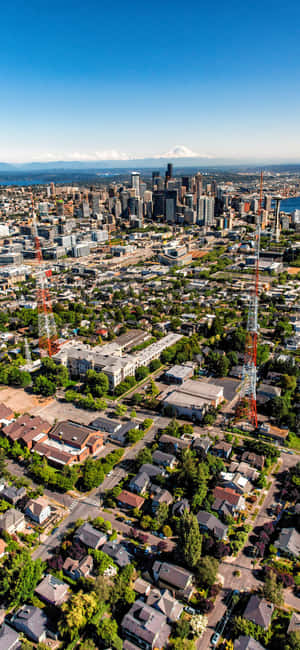 iPhone X Seattle Fundal — Galaxy M56 Fundal
