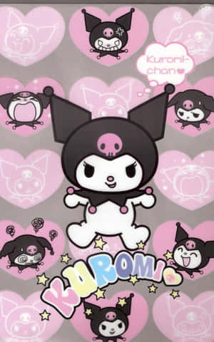 Kuromi Iphone — Pixel Tablet Fundal