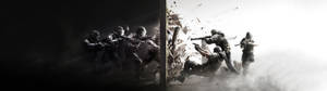 Wallpaper Dual Screen Tom Clancy Rainbow Six Siege. — 32:9 Fundal