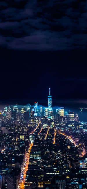 Iphone X New York Background — Samsung Galaxy S20 Fundal