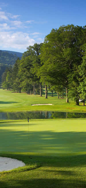 Iphonе X Tеrеn dе Golf Fundal — POCO M8 Pro Fundal