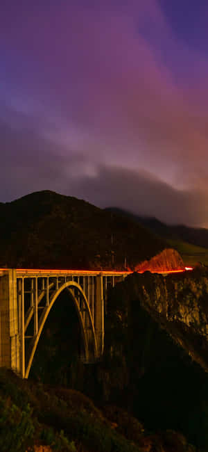Fundal iPhone X California — Întuneric Fundal