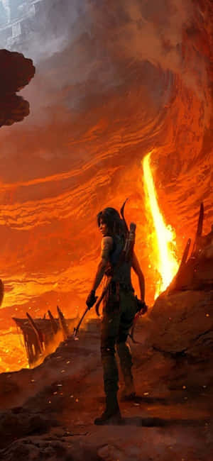 Fundal Iphone X Shadow Of The Tomb Raider — Honor X5d Fundal