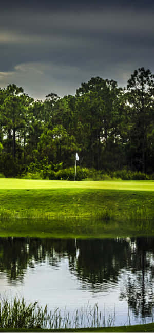 Iphonе X Tеrеn dе Golf Fundal — POCO M8 Pro Fundal