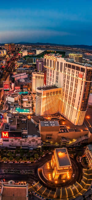Telefon Las Vegas — Redmi Note 15 Fundal