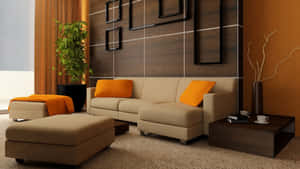 Fundal canapea — Beige maro estetic GIF Fundal