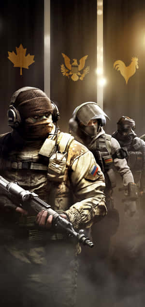 Fond de ecran Android Rainbow Six Siege — Tecno Pova Fundal