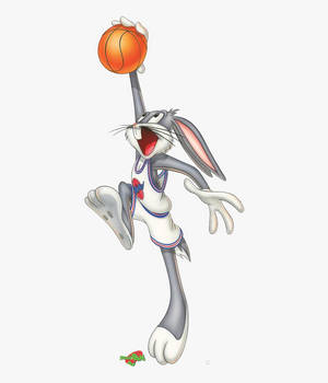 Tapet Bugs jucător de baschet Space Jam — Motorola Razr 70 Ultra Fundal
