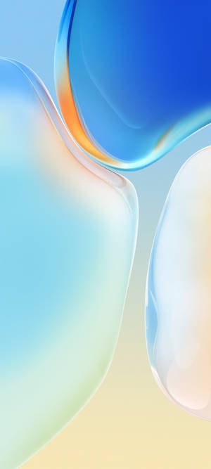 Bule Gradient Sticlă Vivo Y20 — Pixel 10 Pro Fold Fundal