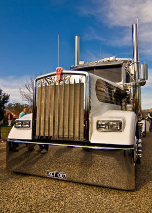 Fond de ecran Bumper Crom Lucios Kenworth — IQOO Pad5 Fundal