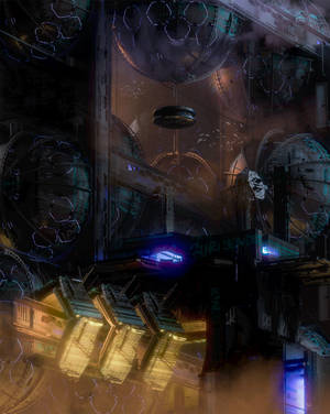 Arhitectură orientată spre viitor, Cyberpunk science-fiction