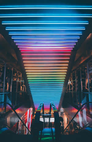 Fundal Neon City — Oraș neon Fundal