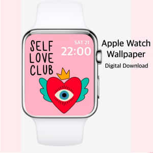 Cadran Apple Watch Drăguț Iubire — Apple Watch Fundal