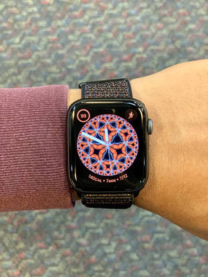 Fond de ecran Apple Watch cu model caleidoscop — Apple Watch Fundal