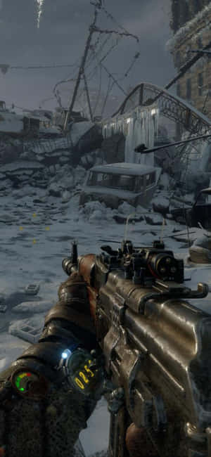 Fundal iPhone X Metro Exodus — HMD Luma Fundal