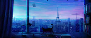 Fundal cameră anime — 3440x1440 Fundal