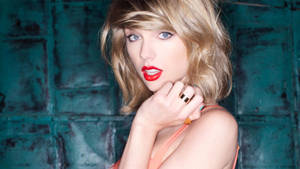 O fotografie seducătoare Taylor Swift fundal.