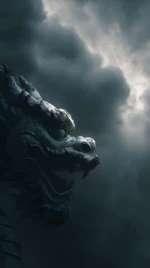 Piatră, Dragon, Estetică Dragon, Întunecat, Estetică Întunecată, Estetică, Mobil, Android